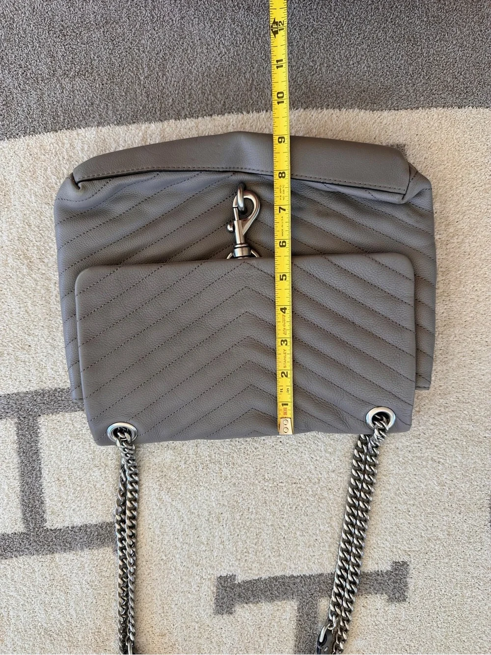 Rebecca minkoff shoulder bag gray